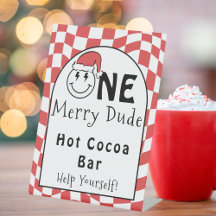 Uma Barra de Cacau Quente de Natal e Aniversário d