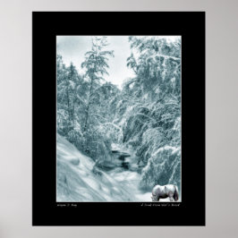 Uma bebida do Brook de Hall - Poster de arte