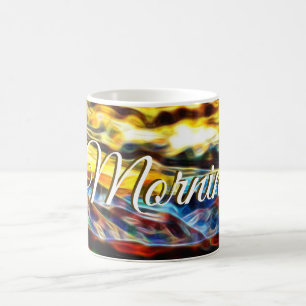 Uma bela caneca de café da manhã