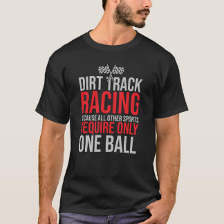 Uma Bola | Camiseta Engraçada de Corrida para Home
