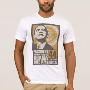 Uma camisa da inauguração de América