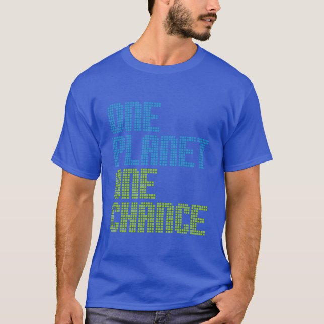 Uma camisa da possibilidade do planeta um (Frente)