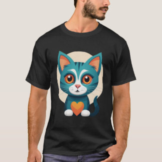 uma camisa de gato giro