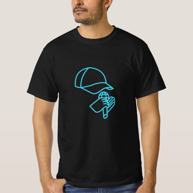 Uma camisa do microfone (Frente)