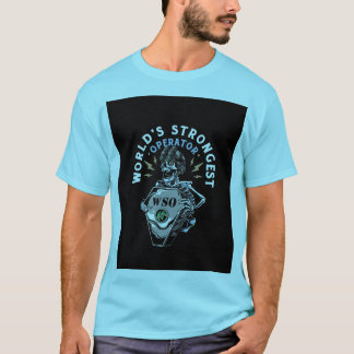 Uma camiseta arrojada e atraente