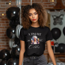 Uma camiseta de aniversário Martini Um Pouco Mais
