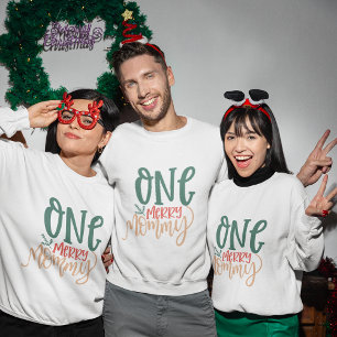 Uma camiseta de Natal alegre da Mamãe