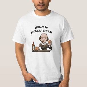 Uma camiseta engraçada de William Shakespeare