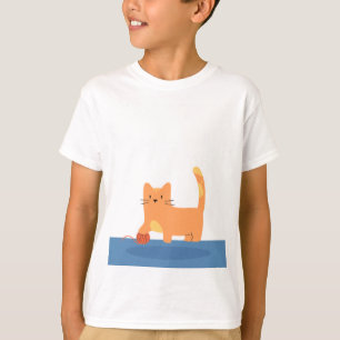 Uma camiseta infantil com uma imagem de uma peça