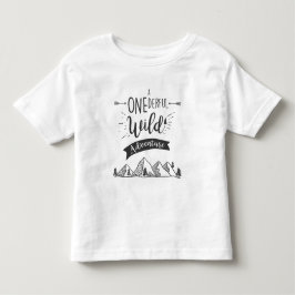 Uma Camiseta Infantil de Aventura Selvagem Onederf