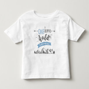 Uma Camiseta Infantil de Aventura Selvagem Onederf