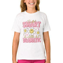 Uma camiseta inteligente, um pouco dramática da ga