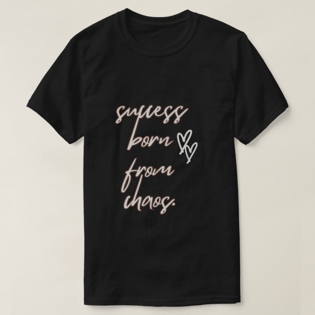 uma camiseta preta (Frente do Design)
