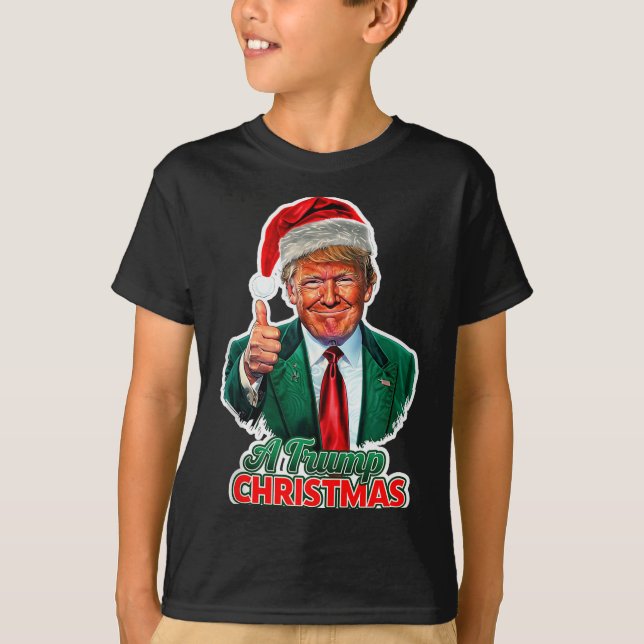 Uma Camiseta Regata de Natal do Trump  (Frente)