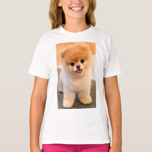 Uma Camiseta Única De Meninas Pomeranianas Encant