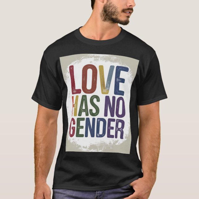 Uma Camiseta Vetor ( O Amor Não Tem Sexo ) (Frente)