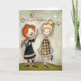 Uma canção e um sorriso - Cartão de Aniversário