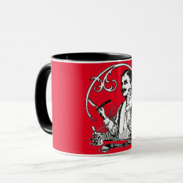 Uma caneca clássica de cavalheiro