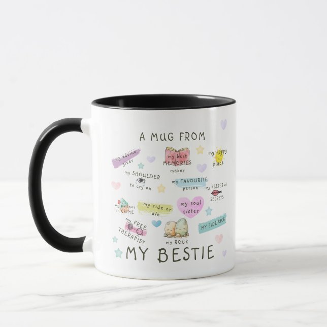 Uma Caneca Da Minha Melhor Amiga (Esquerda)