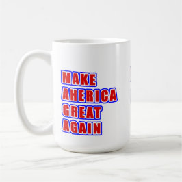 Uma caneca de café com a imagem de Trump "LUTA CON