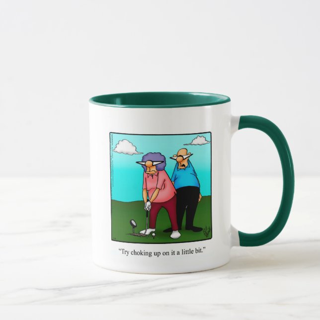 Uma Caneca De Café De Golfe (Direita)