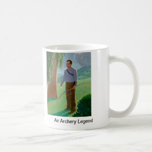Uma caneca de café para o arqueiro tradicional