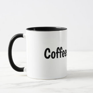 Uma caneca de café que pode não incluir café.