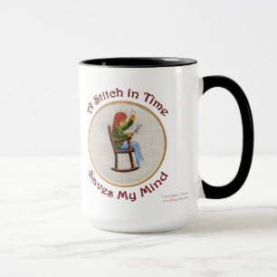 Uma caneca do ponto a tempo