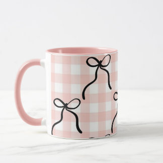 Uma caneca rosa fofa