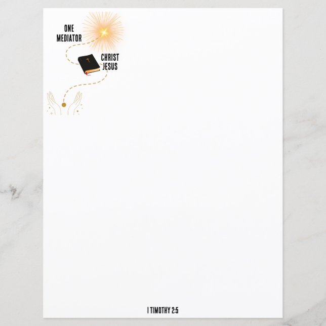 Uma Carta Cristã Mediadora (Frente)