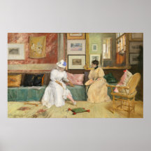 Uma Chamada Amiga - William Chase Fine Art Poster