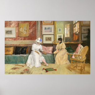 Uma Chamada Amiga - William Chase Fine Art Poster