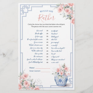 Uma Chinoiserie De Jar Rosa E Rosa, Ela Teria Pref