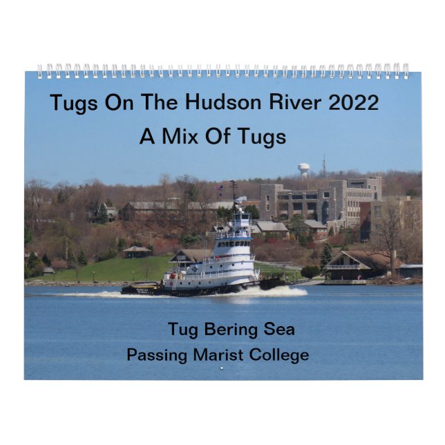 Uma Combinação De Tugs No Calendário Do Rio Hudson (Capa)
