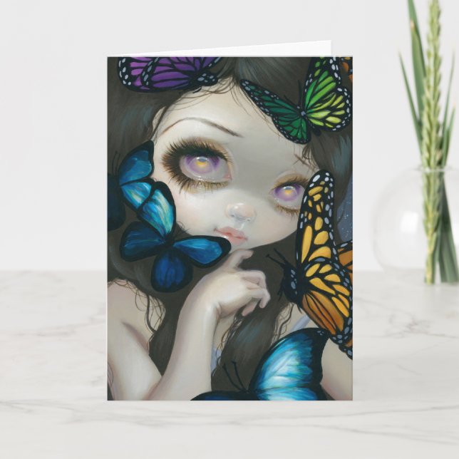 "Uma confusão cartão das asas" (Frente)