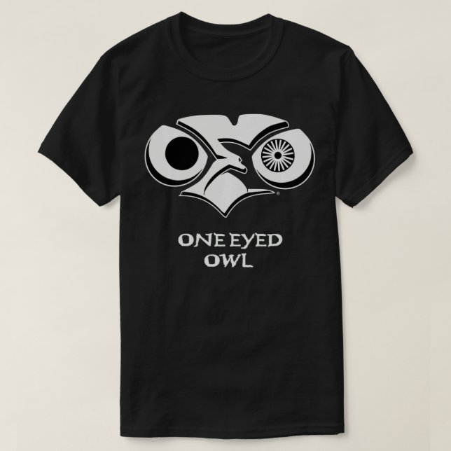 Uma Coruja De Olhos OEO Skull Pullover (Frente do Design)