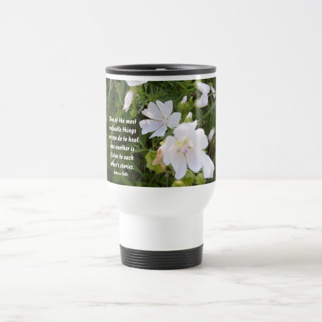Uma da caneca de viagem a mais valiosa das coisas… (Centro)
