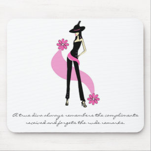 Uma diva verdadeira Mousepad