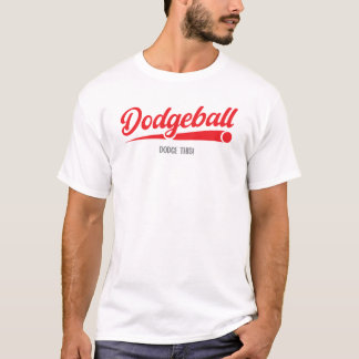 Uma divertida camiseta nostálgica de Dodgeball
