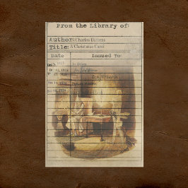 Uma Ephemera de Diário de Lixo de Natal