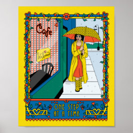 Uma etapa em um Poster Time_B_8x10