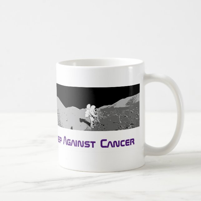 Uma etapa pequena - caneca de café de Moonshot do (Direita)