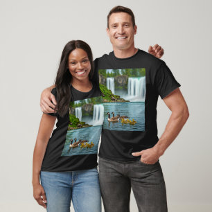 Uma família de gansos pela Design de Camiseta em C