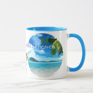 uma fatia pequena de céu!  Caneca
