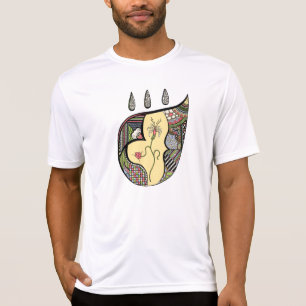 Uma flor dentro da camisa dos homens