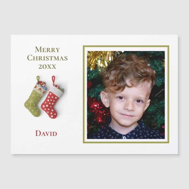 Uma foto de estoque de Natal - Cartão de Natal (Frente)