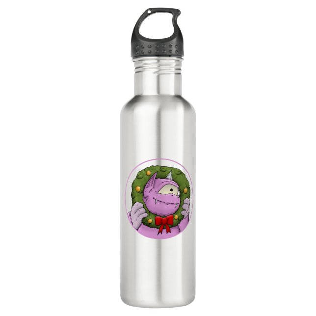 Uma Garrafa do Milagre de Natal Monstro (Frente)