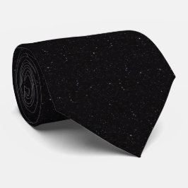 Uma Gravata Borboleta Preta Com Estrelas