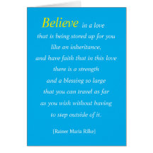 Uma herança do cartão de saudação do amor