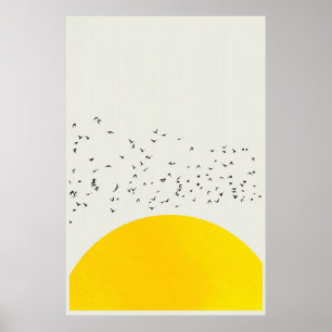 Uma Impressão de Arte de Mil Pássaros, Aves, Pos